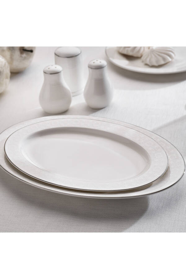 Mila Dinner Set - 56 Pieces - Platinum02 - 9