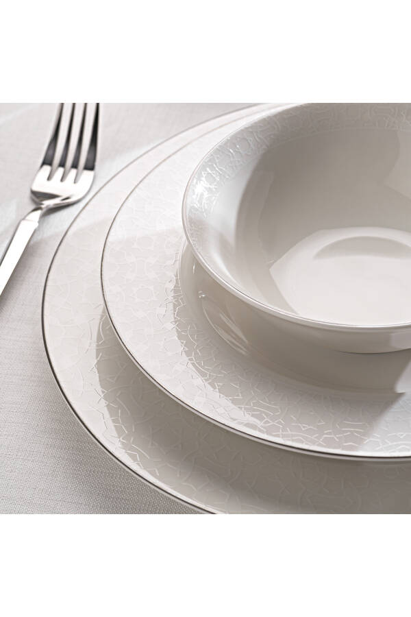 Mila Dinner Set - 56 Pieces - Platinum02 - 10