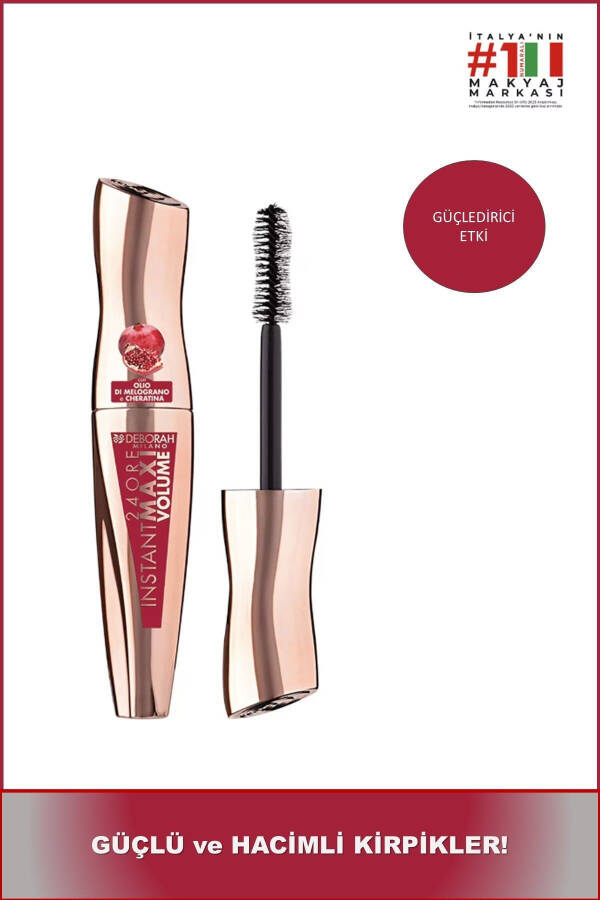 Milano 24 Hour Instant Maxi Volume Mascara - 1