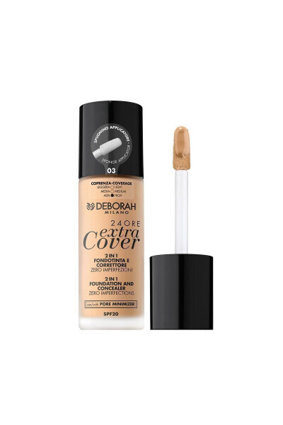 Milano 24 Ore High Coverage Foundation No: 03 Sand - DEBORAH (1)
