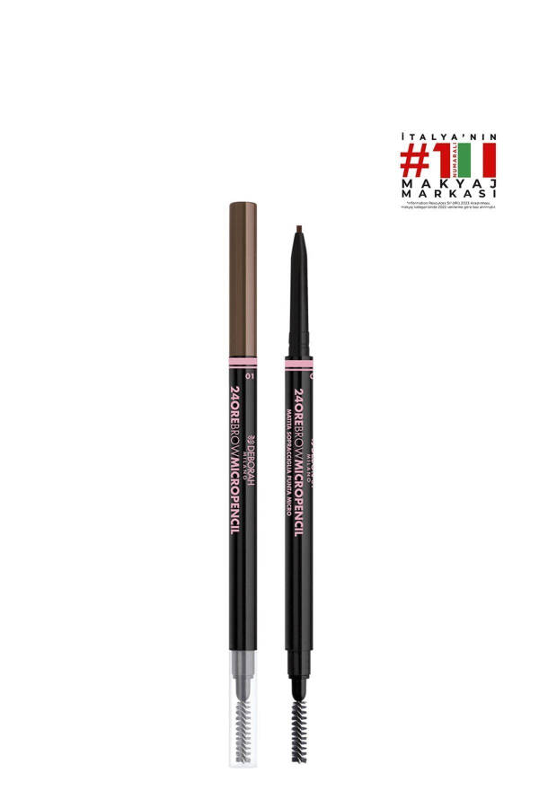 Milano 24 Ore Micro Tip Eyebrow Pencil No:01 8009518343854 - 4