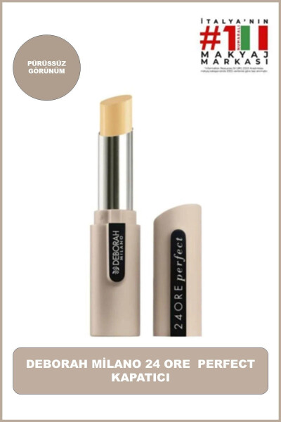 Milano 24 Ore Perfect No:0 Ivory Concealer - DEBORAH