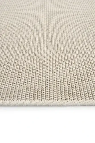 Milano 664 Cream Woven Textured Rug Kilim Living Room Kitchen Corridor Cut Runner Woven Machine Carpet-Cream 2 - 7