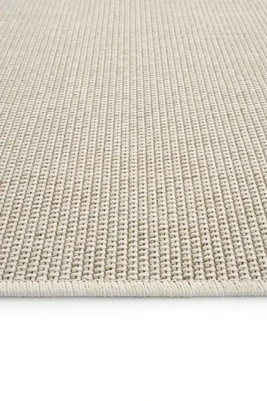 Milano 664 Cream Woven Textured Rug Kilim Living Room Kitchen Corridor Cut Runner Woven Machine Carpet-Cream 2 - 7