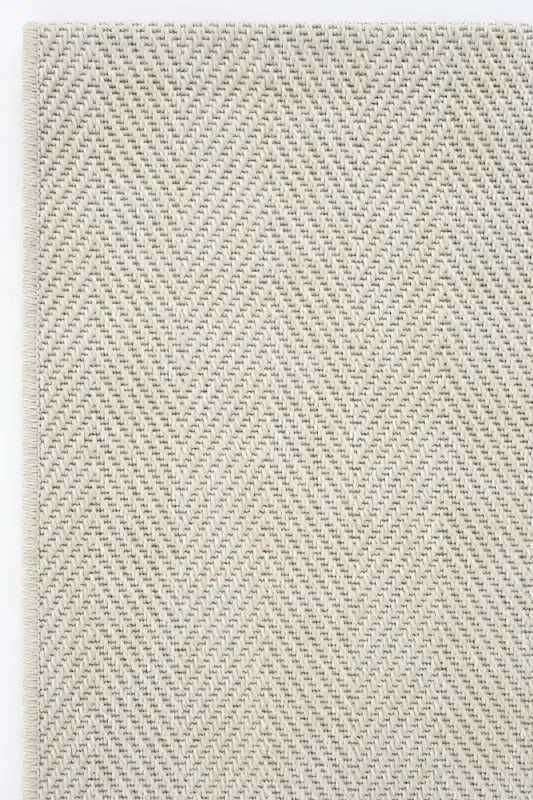 Milano 665 Krem Hasır Dokulu Gilam Kilim Salon Oshxona Koridor Kesma Yo'lak To'quv Mashina Gilami-Krem 1 - 4