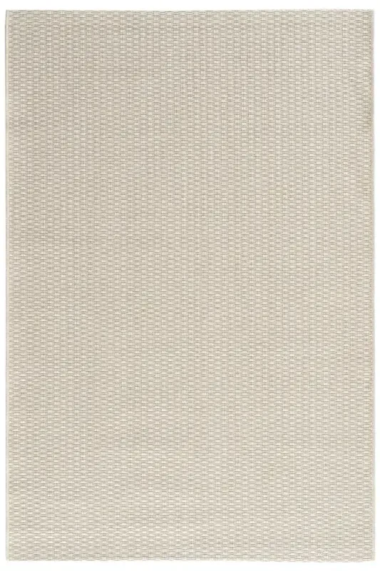 Milano 666 Cream Woven Textured Rug Kilim Living Room Kitchen Corridor Cut Runner Woven Machine Carpet-Cream - 3