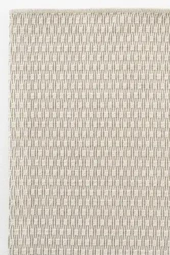 Milano 666 Cream Woven Textured Rug Kilim Living Room Kitchen Corridor Cut Runner Woven Machine Carpet-Cream - 5