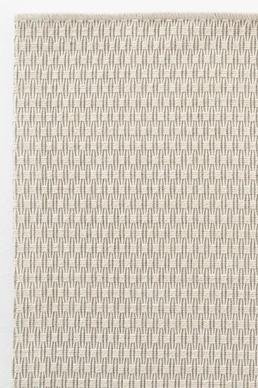 Milano 666 Cream Woven Textured Rug Kilim Living Room Kitchen Corridor Cut Runner Woven Machine Carpet-Cream - 4