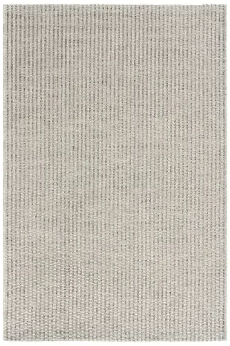 Milano 666 Grey Woven Textured Rug Carpet Living Room Kitchen Hallway Cut Runner Woven Machine Carpet-Grey - 2