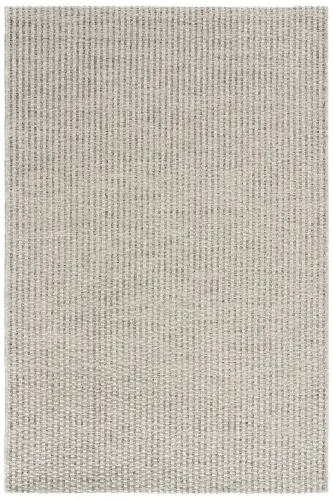 Milano 666 Grey Woven Textured Rug Carpet Living Room Kitchen Hallway Cut Runner Woven Machine Carpet-Grey - COOL HALI (1)