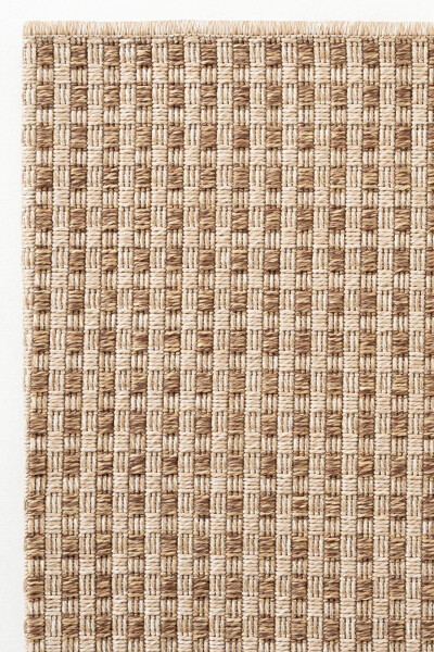 Milano 667 Coffee Woven Rug with Straw Texture, Living Room, Kitchen, Corridor, Cutting Runner, Machine Woven Rug - 28