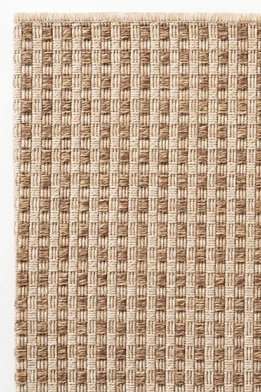 Milano 667 Coffee Woven Rug with Straw Texture, Living Room, Kitchen, Corridor, Cutting Runner, Machine Woven Rug - 4