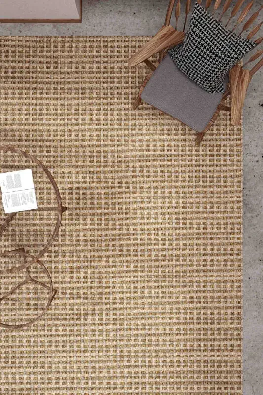 Milano 667 Qahva Somon To'qima Kilim Gilam, Zal, Oshxona, Koridor, Kesuvchi Yuguruvchi, Mashina To'qilgan Gilam - 1