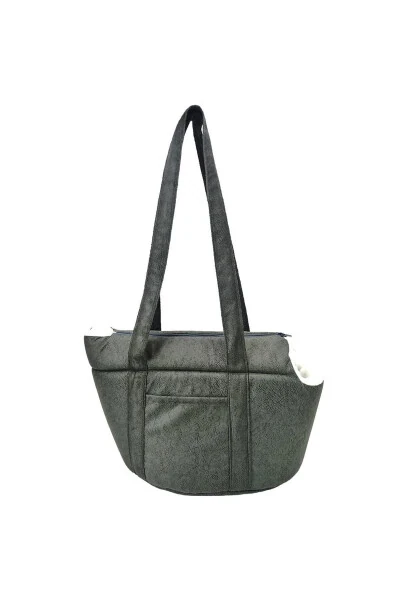 Milano Cat & Dog Shoulder Carrying Bag, Pet Shoulder Travel Bag - Grey - GENEL MARKALAR