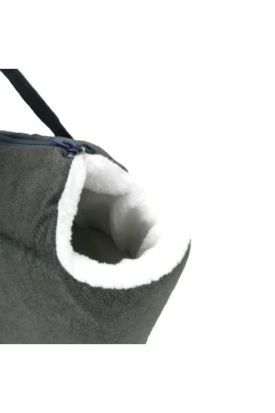 Milano Cat & Dog Shoulder Carrying Bag, Pet Shoulder Travel Bag - Grey - GENEL MARKALAR (1)