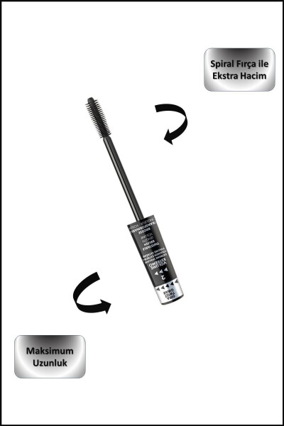 Milano Double Effect Black Mascara - 2