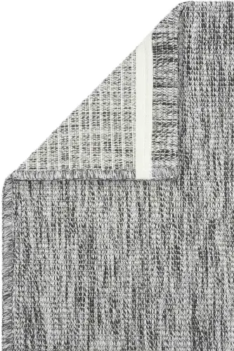 Milano Gri Antrasit Jüt Hasır Modern Kestirme Silinebilir Leke Tutmayan Ev Oda Balkon Mutfak Halısı-Gri 44 - 5