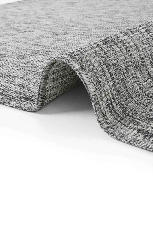 Milano Gri Antrasit Jüt Hasır Modern Kestirme Silinebilir Leke Tutmayan Ev Oda Balkon Mutfak Halısı-Gri 44 - 6