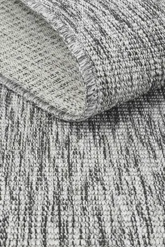 Milano Gri Antrasit Jüt Hasır Modern Kestirme Silinebilir Leke Tutmayan Ev Oda Balkon Mutfak Halısı-Gri 44 - 8