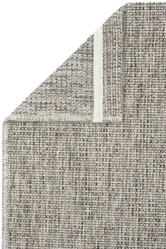 Milano Gri Vizon Jüt Sisal Görünümlü Dokuma Taban Kesme Makine Ev Salon Mutfak Giyinme Balkon Halısı-Gri 33 - 5