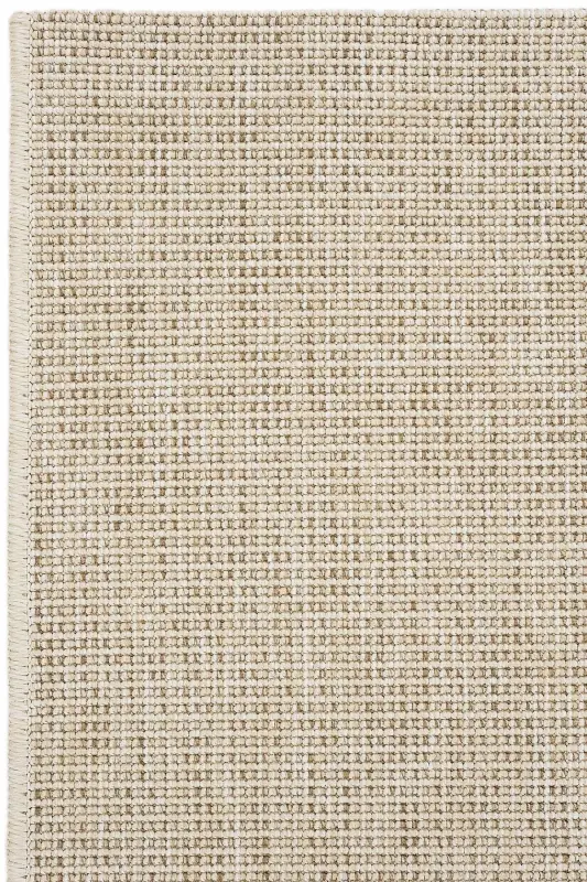 Milano Krem Bej Rengi Jüt Hasır Görünümlü Modern Bohem Kolay Temizlenebilir Salon Oda Balkon Halısı-Krem 44 - 4