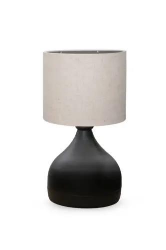 Milano Metall Tanasi Abajur Krem Jipsli Matoni Ayd-3087 - HOMİNG (1)