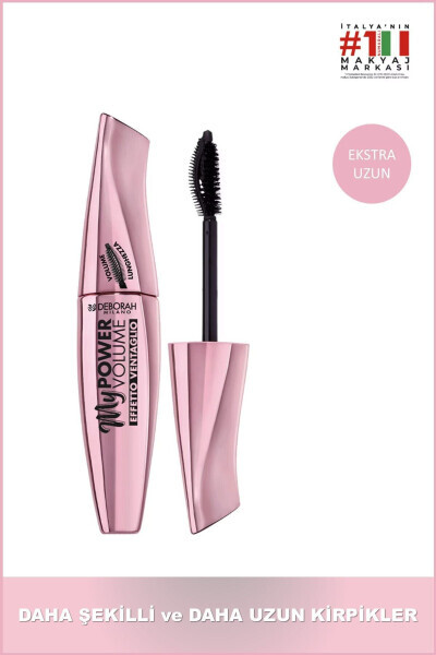 Milano My Power Volume Extra Black Mascara - DEBORAH