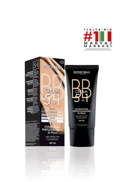 Milano No: 01 Spf 20 Bb Cream Foundation - 3