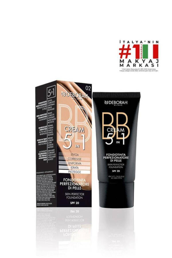 Milano No: 01 Spf 20 Bb Cream Foundation - 2