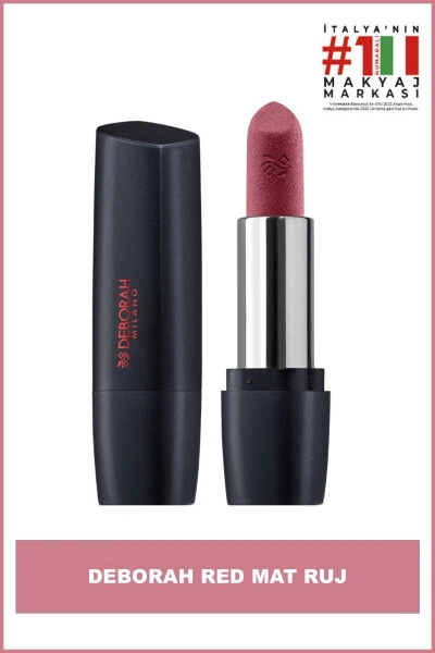 Milano Red No: 17 First Kiss Matte Lipstick - 1