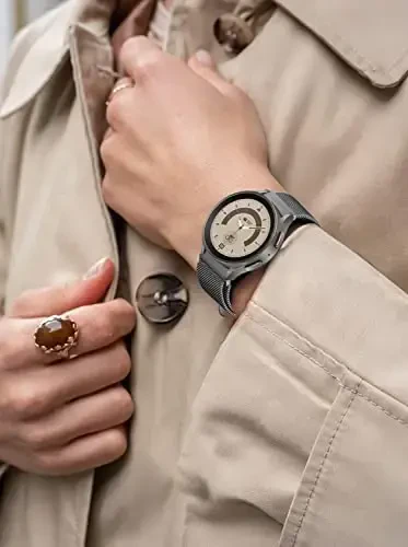 Миланские браслеты для Samsung Galaxy Watch 7/6/5/4/FE, 40 мм, 44 мм/Classic, 47 мм, 43 мм, 46 мм, 42 мм, женские/мужские, магнитный ремешок для Samsung Galaxy Watch 5 Pro, 45 мм, металлический сетчатый ремешок без зазора - 6