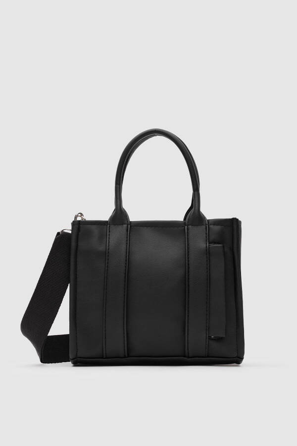 Miles Black Tote Bag - 1
