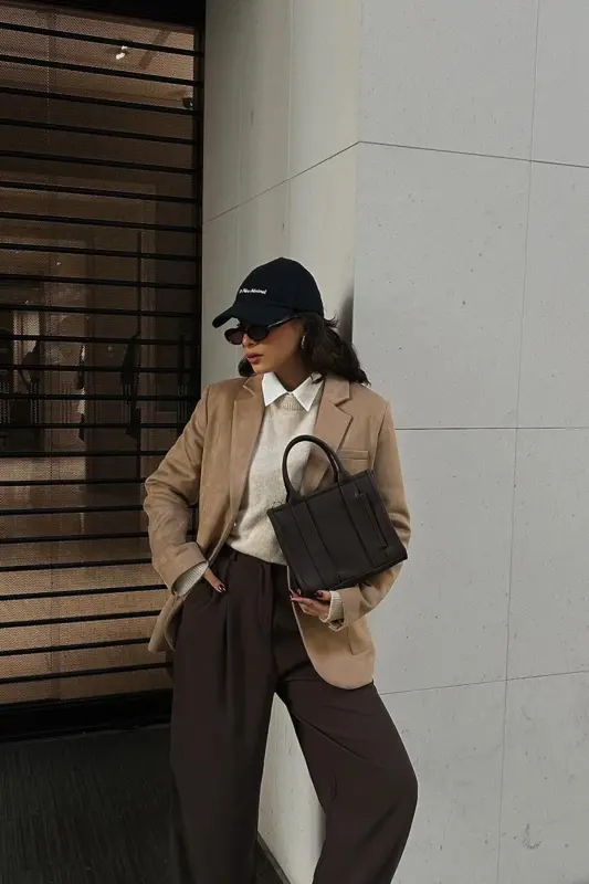 Miles Tote Bag Acı Kahve-Acı Kahve - 8