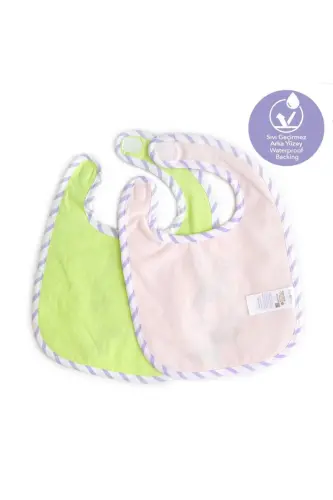 Milk&moo Towel Bib 2-Pack Çaça Frog And Çançin - 3