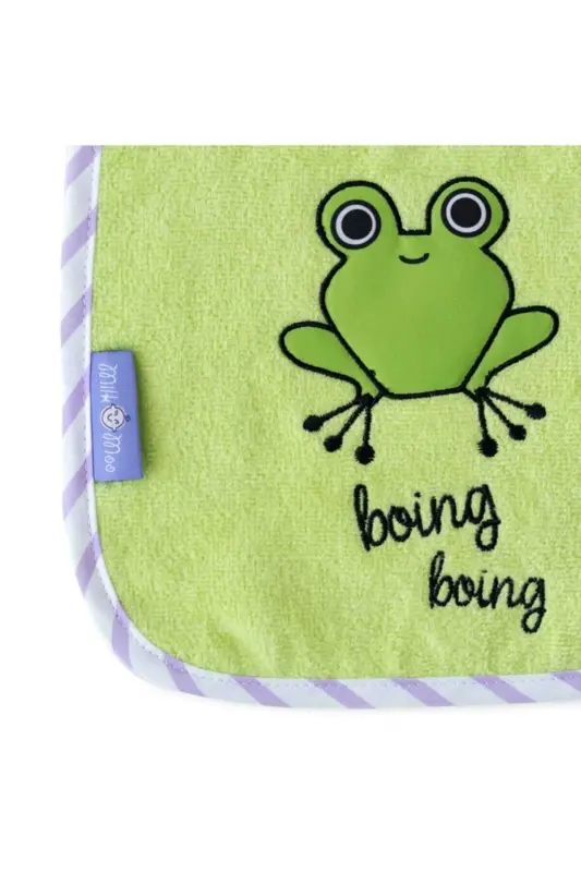 Milk&moo Towel Bib 2-Pack Çaça Frog And Çançin - 5