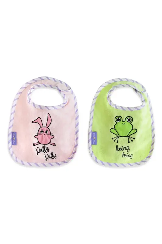 Milk&moo Towel Bib 2-Pack Çaça Frog And Çançin - 8