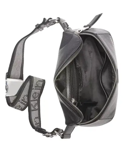 Millie Belt Bag-Black/Silver - 5
