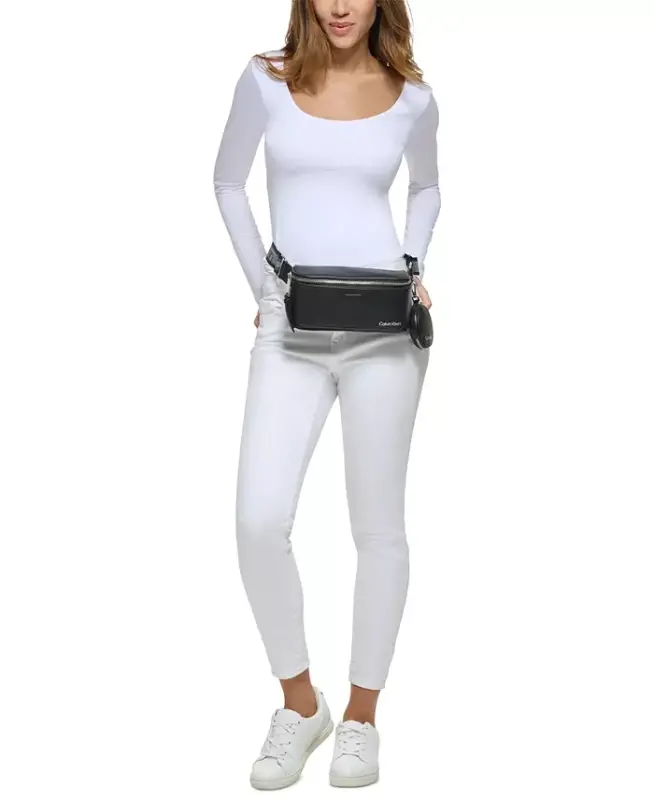 Millie Belt Bag-Black/Silver - 13