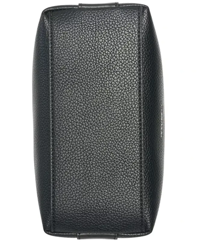 Millie Triple Compartment Crossbody with Coin Pouch - Black/Silver - 2