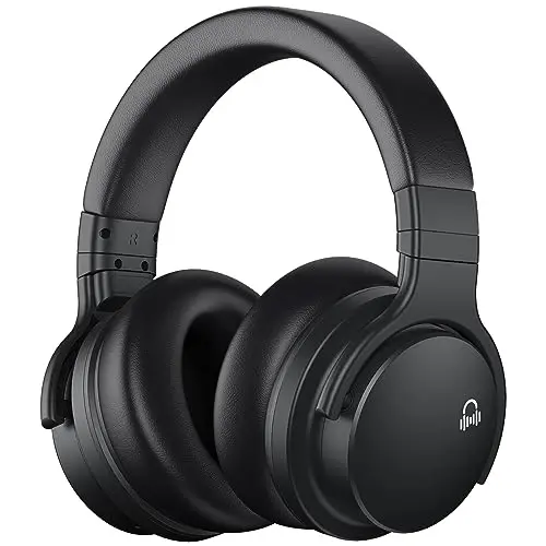 Million Sold Classic E7 Active Noise Cancelling Headphones yangilangan HD ovozi, simsiz Bluetooth quloqchinlari, tengsiz qulaylik, yorqin chuqur bas, uy ofisi, sayohat, tug'ilgan kun sovg'asi uchun - MOVSSOU