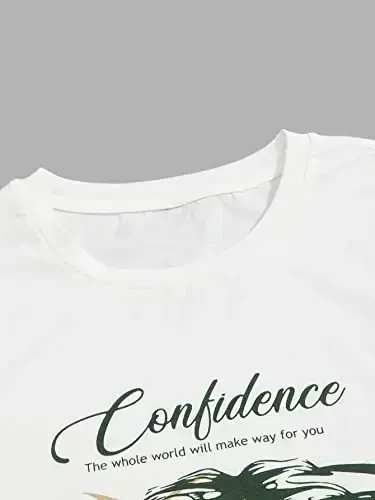 Milumia erkaklar tropik naqshli qisqa yengli futbolka va bog'ichli cho'ntakli shortilar to'plami - 3