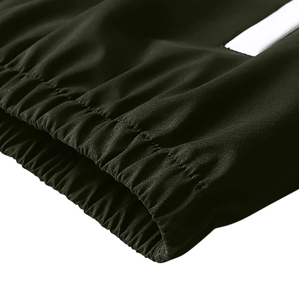 Miluxas erkaklar sport kostyumlari to'plami To'liq fermuarli sport kostyumi Ochiq havoda yugurish uchun erkaklar sport kostyumlari Armiya yashil 10(XL) - 8