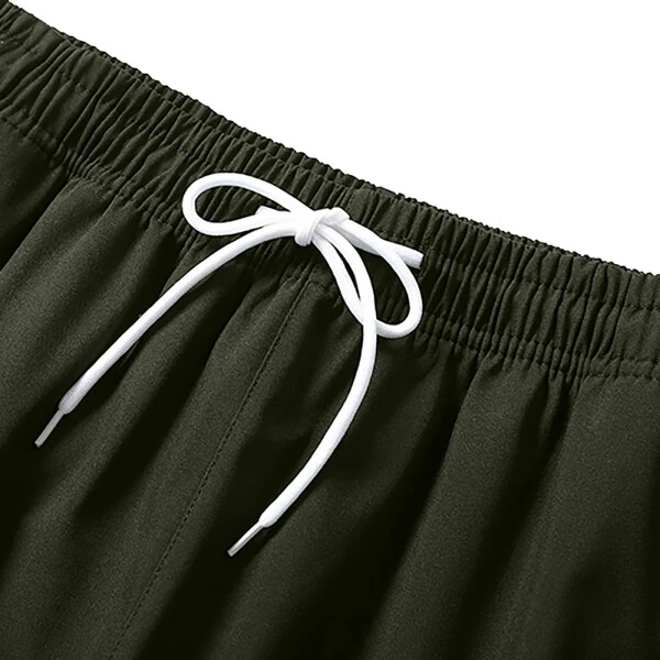 Miluxas Track Suits for Men Set Clearance Full Zip Sweatsuit Outdoor Jogging Men Tracksuits Army Green 10(XL) - 5