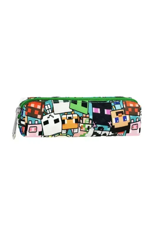 Mine Creeper 3-Piece Set Elementary School Bag, Thermal Lunch Bag and Pencil Case Set - 8