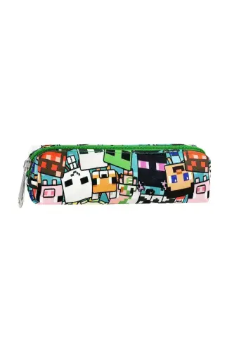 Mine Creeper 3'lü Set Ilkokul Çantası, Termal Beslenme Çantası Ve Kalem Kutusu Seti - 8