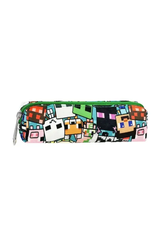 Mine Creeper 3'lü Set Ilkokul Çantası, Termal Beslenme Çantası Ve Kalem Kutusu Seti - 8