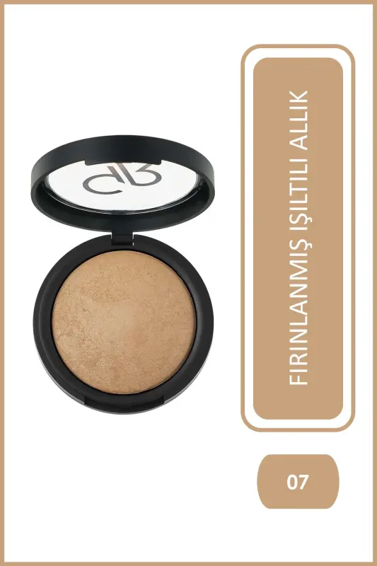 Mineral Terrabaked Powder No: 07 Soft Honey - Mineral Etkili Fırınlanmış Pudra - 07 Soft Honey - GOLDEN ROSE