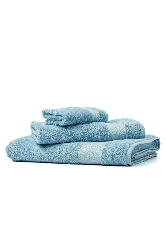 | Minerva | 100% Cotton Extra Soft Body Towel-BLUE - 2