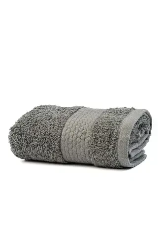 | Minerva | 100% Cotton Extra Soft Guest / Kitchen Towel-Anthracite - 1