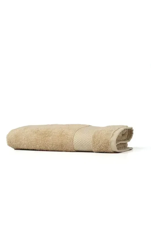 | Minerva | 100% Cotton Extra Soft Hand/Face Towel-BEIGE - 1